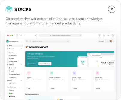 Stacks - AI workspace